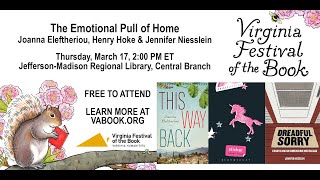2022 Va. Festival of the Book—Emotional Pull of Home