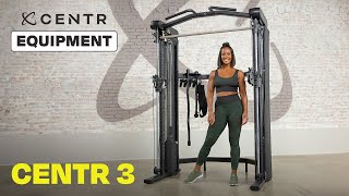 Fitness equipment demo: Centr 3 Home Gym functional trainer