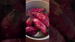 Khoai luộc bằng thìa. #huyenbun #khoailang