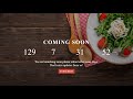 Responsive Coming soon page using html css and javascript.Source code link below.