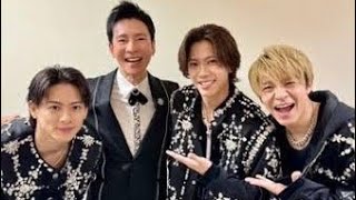 超豪華！郷ひろみが紅白オフショット公開　Number_i、こっちのけんと、石川さゆりと笑顔でポーズ