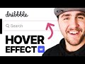 How to make a Dribbble hover effect in Webflow in 90 seconds