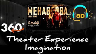 360° Video| Mehabooba Song (Telugu) Theater Experience Imagination | KGF Chapter 2 | 8D