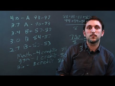 How to Calculate an Unweighted GPA : Math Conversions How to Calculate an Unweighted GPA : Math Conversions
