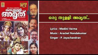 Oru thulli amruthu - a song from the album Oru Thulli Amruthu | Sung by P.Jayachandran