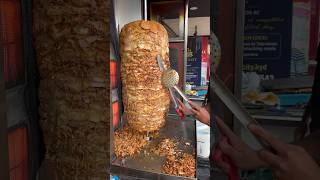 Most loaded shawarma in the world 😱😍 #streetfood #foodieblogger #chicken #shawarma #foodie