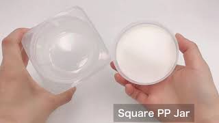 About our Square PP Jars DNJP-572