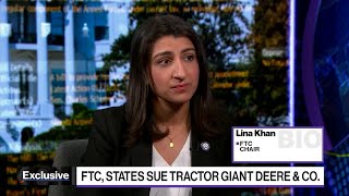 FTC Chair Khan on Deere Suit, Big Tech and M\u0026A