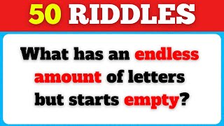 ONLY A GENIUS CAN SOLVE THESE RIDDLES 🧠✅ Brain Teasers \u0026 Riddle Quiz 🧩