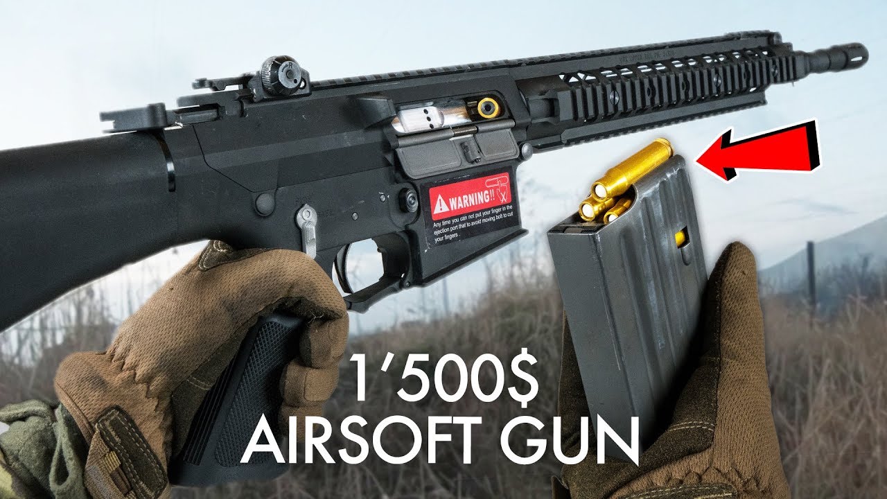 Playing With The Most Realistic Airsoftgun - $1500 - YouTube