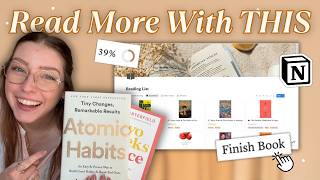 The Notion Reading Tracker That Actually Got Me Reading More (Full Tour!)