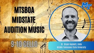 2024 MTSBOA MidState: 9-10 Cello - Bryan Hayslett