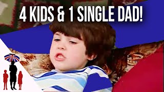 Single Dad Struggles With 4 Kids | Supernanny