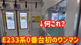 【遂に0番台も】青梅線E233系0番台P523編成の車内放送