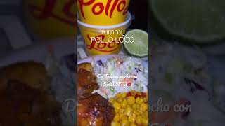 CENANDO POLLO LOCO 😋😋😋 POLLO ASADO!!! #shorts #pollo #loco #fyp #cena #esquites #ensalada 😋😋😋