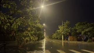 불면증과 수면을 위한 폭우 한밤중에 쏟아지는 빗소리, 소나기ASMR