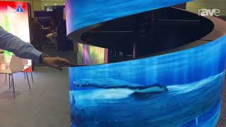 InfoComm 2023: Shenzhen Apexls Optoelectronic Co. Shows Off Flexible dvLED Screen