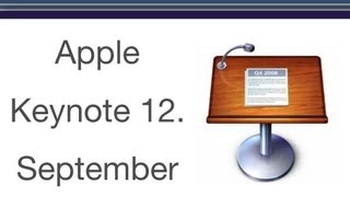 Apple Keynote 12. September 2012 - Zusammenfassung