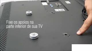 INSTALAÇÃO SUPORTE UNIVERSAL TV 13 A 120 POLEGADAS - MACI SHOP