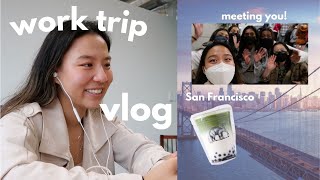 my first work trip vlog! - going back to SF & Berkeley, meeting you!!
