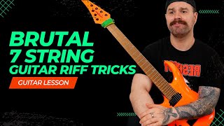 7 String Guitar Riffs with an Inside Picking Technique