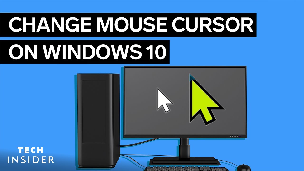 How To Change Your Mouse Cursor On Windows 10 - YouTube