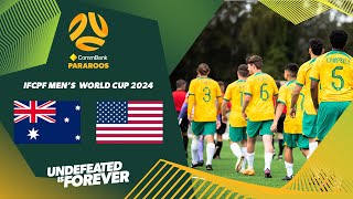 CommBank Pararoos v USA | Group C | IFCPF World Cup 2024