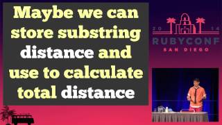 RubyConf 2014 - Going the Distance by Richard Schneeman