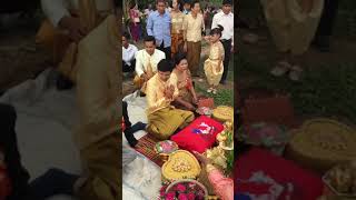 Groom man wedding celebration go into bride’ house -ពិធីដង្ហែកូនកម្លោះចូលរោងជ័យ បែបកូនកាត់