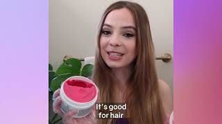 applying Vibrant Pink oVertone is easy!