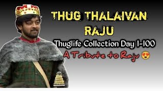Bigg Boss 5 | Raju Thuglife collection | Day 1-100 Full Fun 🔥🤝