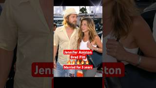 Jennifer Aniston & Brad Pitt's Relationship: A Look Back 🔥❤️ #bradpitt #jenniferaniston #divorce