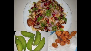 Gujarati Chatpata😋😋 Chaat With Raw Banana/Kacha Kela‼️ healthy and Tasty