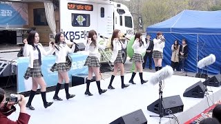 160409 여자친구 (GFRIEND) 오늘부터 우리는 Me Gustas Tu [전체] 직캠 Fancam (박지윤의 가요광장 공개방송) by Mera