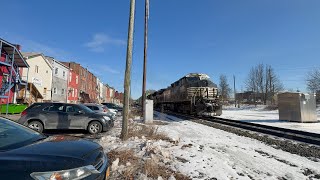 NS Southern Tier Line 2/22/25 NS 265 WB