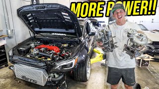 Installing UPGRADED TURBO On My 2015 WRX! | WRX Big turbo Build Ep. 2