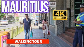 Mauritius Walking Tour - Exploring Port Louis [ 4K HDR - 60 fps ]