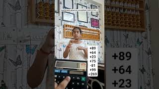 Finger Abacus 2 Digits Addition & Subtraction Practice Video #learn #maths #education #shorts #yt