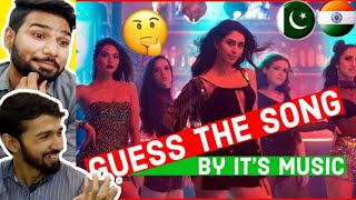 GUESS THE SONG BY MUSIC? CHALLENGE | Desi Peeps Reaction