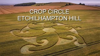 Lions Gate 8/8 Crop Circle | Etchilhampton Hill Wiltshire | 8/8/24