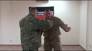 Defense using a headdress