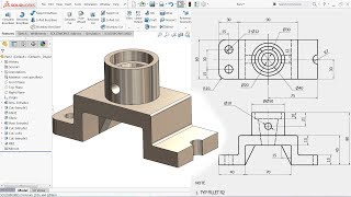 SolidWorks Tutorial for beginners Exercise 27