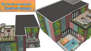 The Sims Free Play - Hip Nautic Apartment 🌟 | House Tour | Design Ideas | SimsFreePlayInspo✨