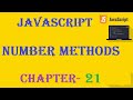 Number Methods - JavaScript Tutorial - w3Schools - Chapter 21 - English