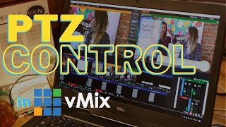 🔴LIVE - PTZ Camera Control in vMix