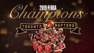 Toronto Raptors ENTIRE 2019 Championship Run |  Series by Series Highlights