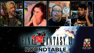 🔴 FF6 Rountable with Yunaleska and Jesse Cox
