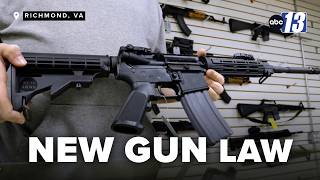 Governor Spanberger signs new gun law requiring gun shops to take greater firearm sale precautions