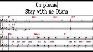 Diana / Paul Anka 다이아나 (상세한연습) #팝송가르쳐주는남자 456.