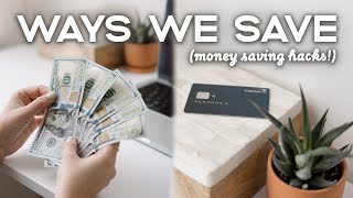13 CREATIVE Ways We SAVE MONEY 💸 | Minimalist Money Saving Tips